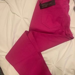 Banana Republic Sloan Fit Legging in Rasberry